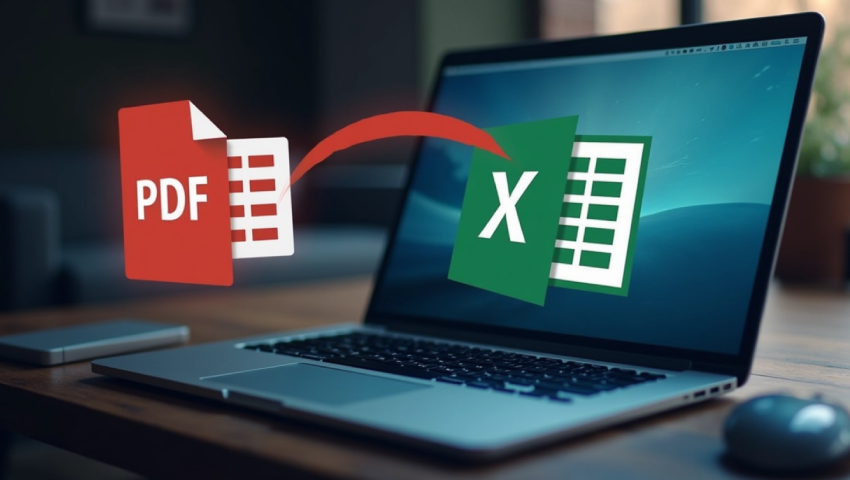 تحويل PDF إلى Excel